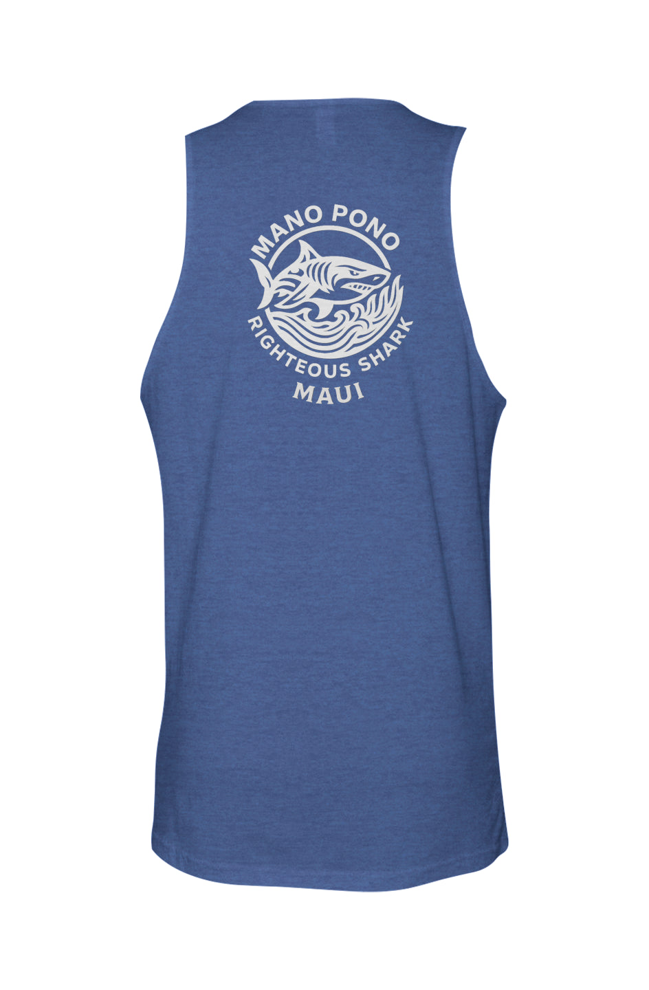 Mana Pono Righteous Shark Men's Cotton Tank