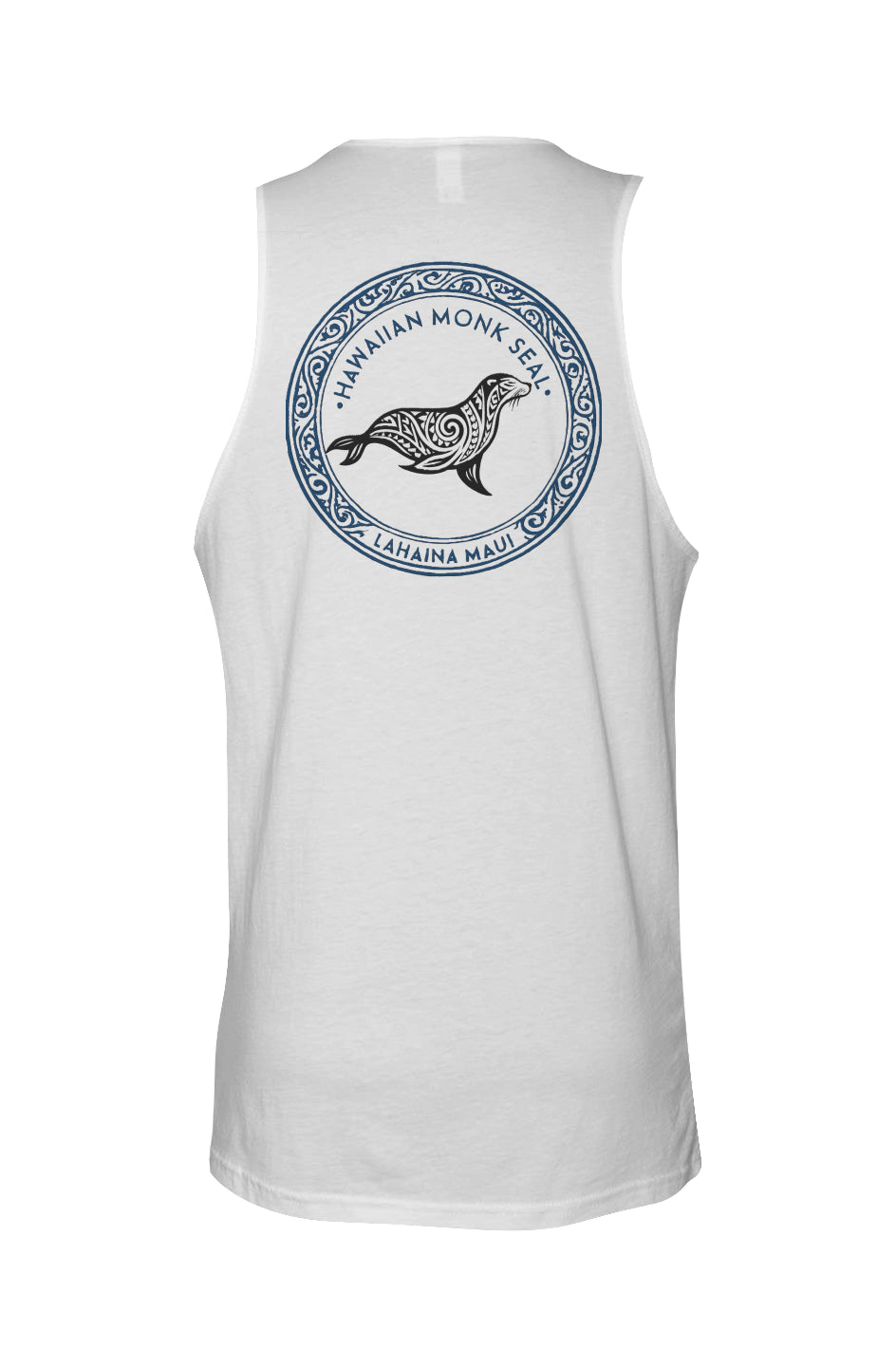 Men's Tribal Monk Seal Cotton Tank
