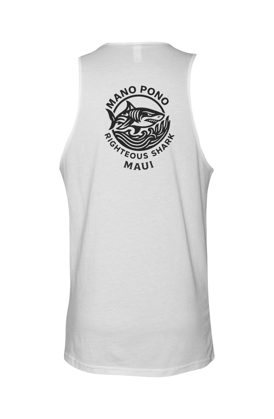 Mano Pono Righteous Shark Cotton Tank