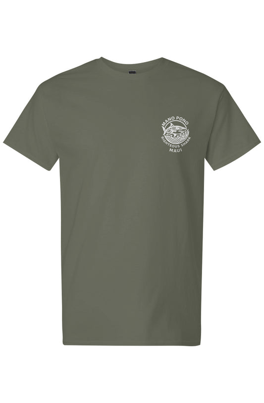 Men's Shark Mana Pono Righteous Shark Light Cotton T-Shirt