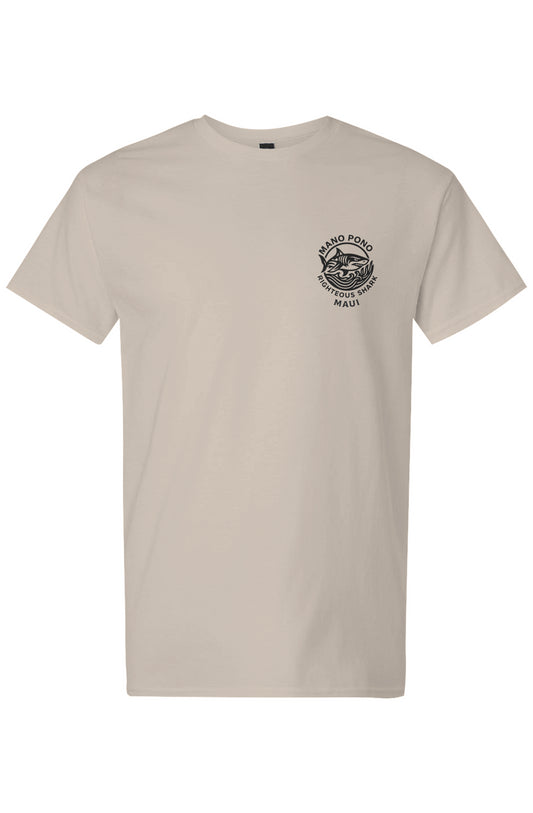 Mono Pono Righteous Shark Light Cotton T-Shirt