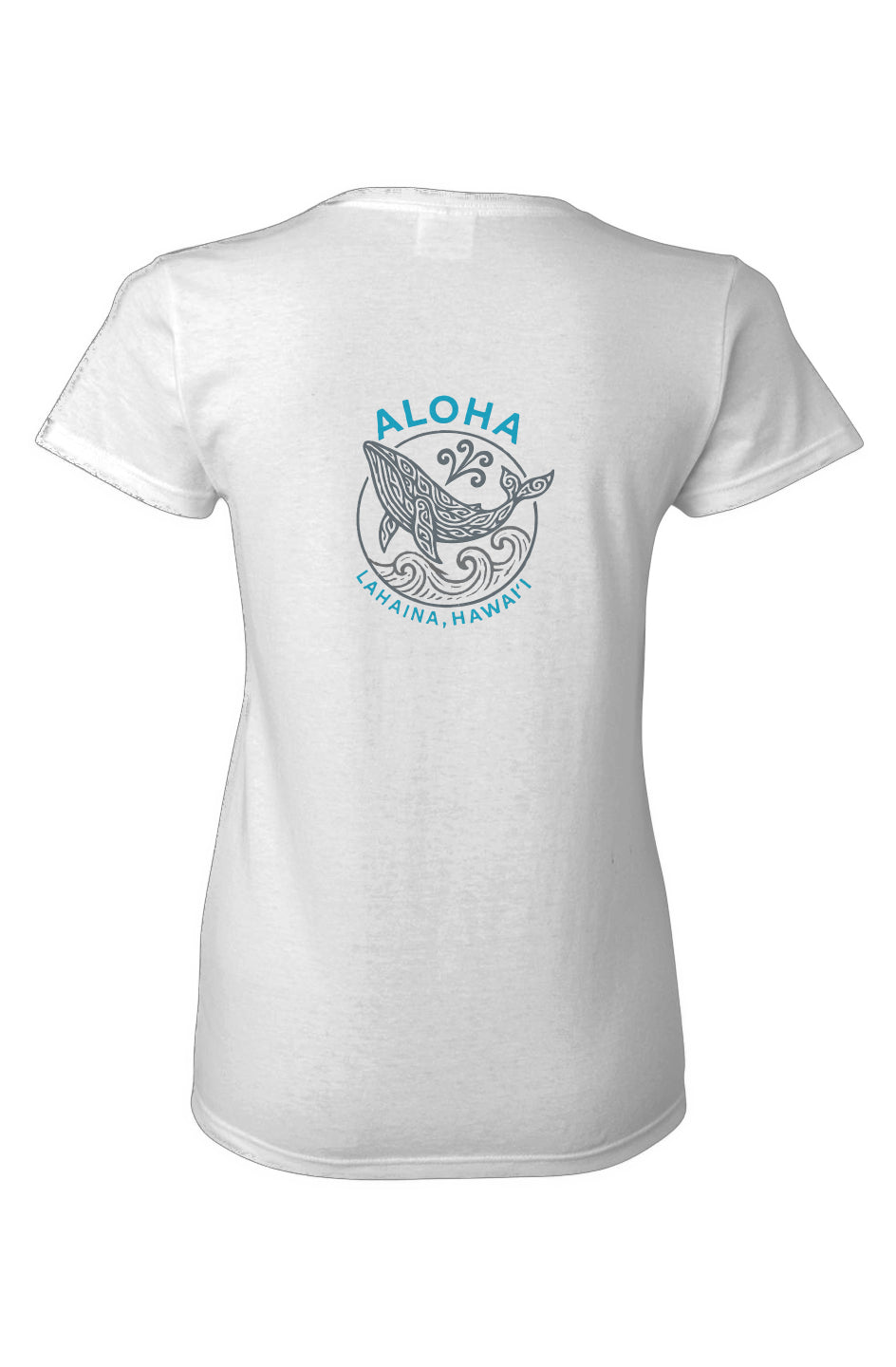 Women's Aloha Whale Heavy Cotton T-Shirt