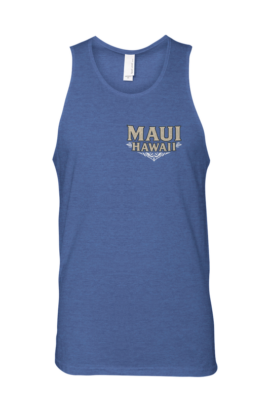 Men's Tribal Shark Tank Top 100% Cotton