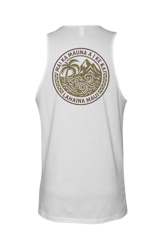 From the Mountains to the Sea - Men's Cotton Tank