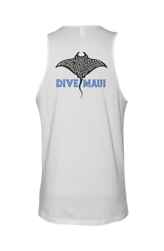 Dive Maui Ray Men's Cotton Tank