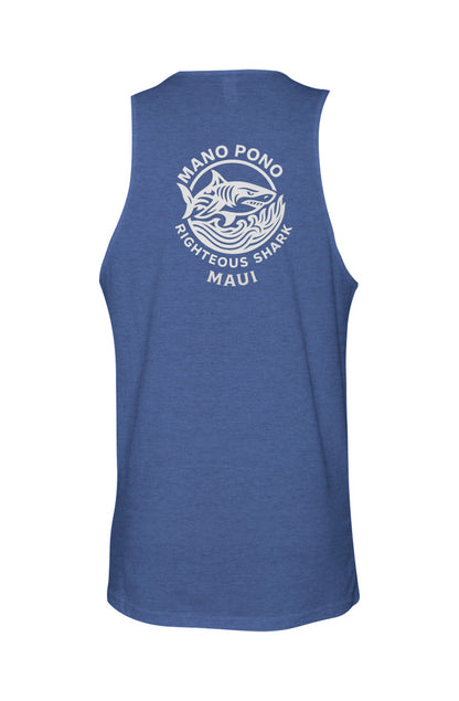 Mana Pono Righteous Shark Men's Cotton Tank