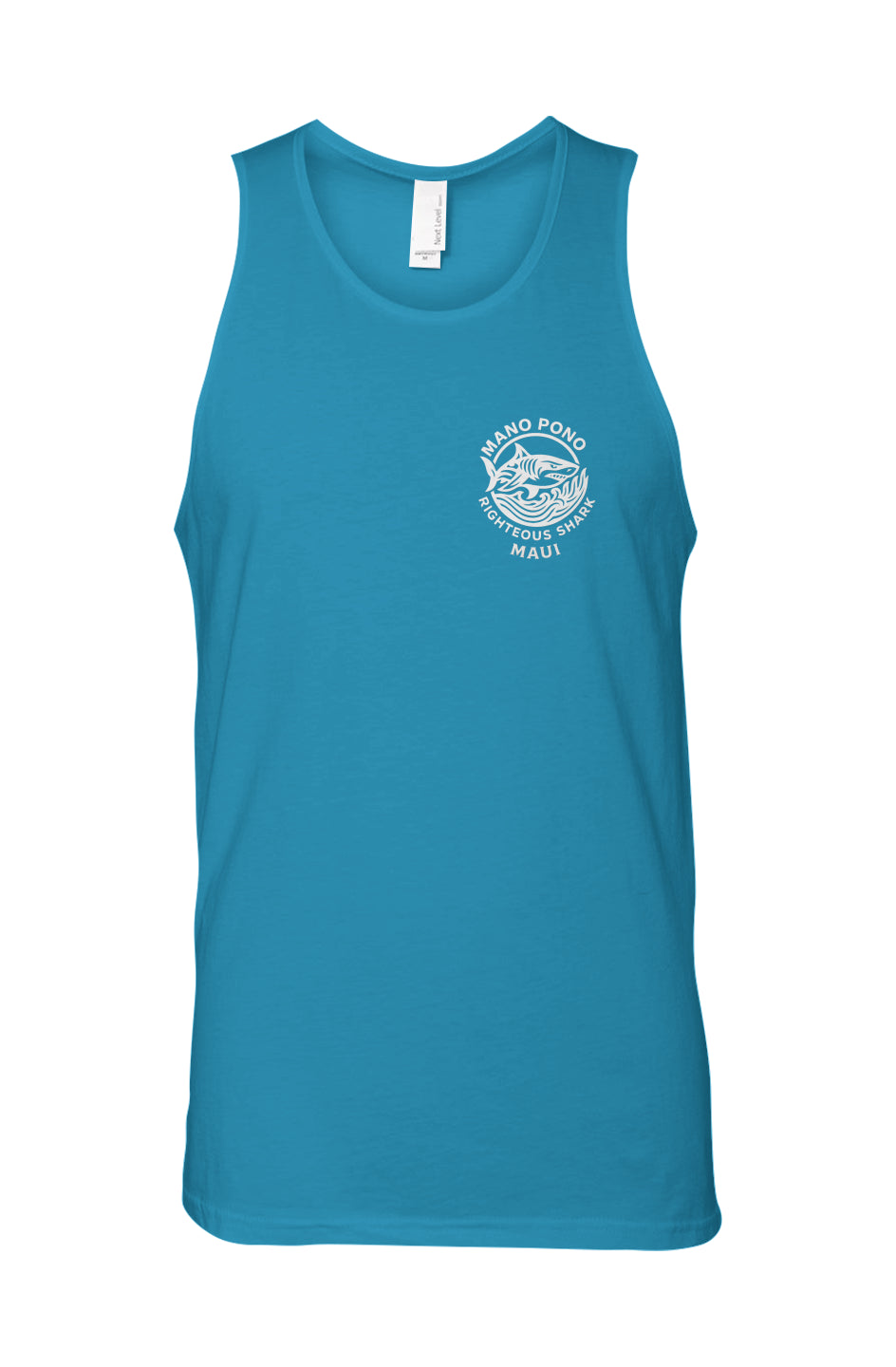 Mana Pono Righteous Shark Men's Cotton Tank