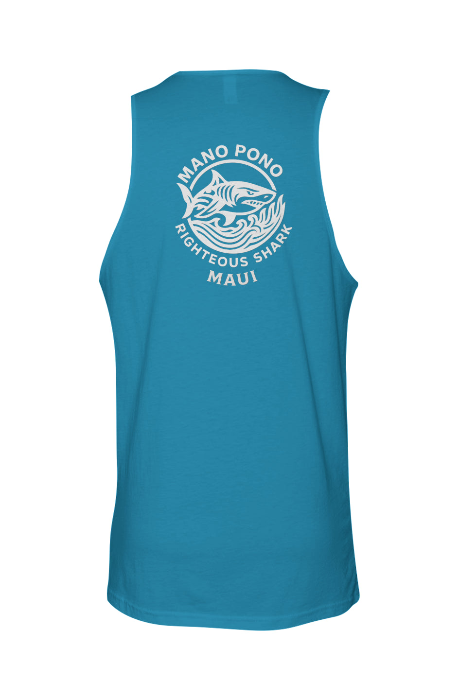 Mana Pono Righteous Shark Men's Cotton Tank