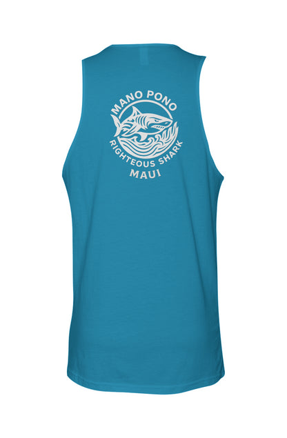 Mana Pono Righteous Shark Men's Cotton Tank