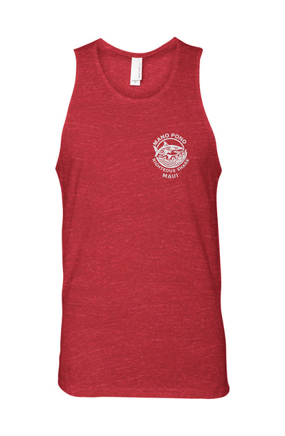 Mana Pono Righteous Shark Men's Cotton Tank