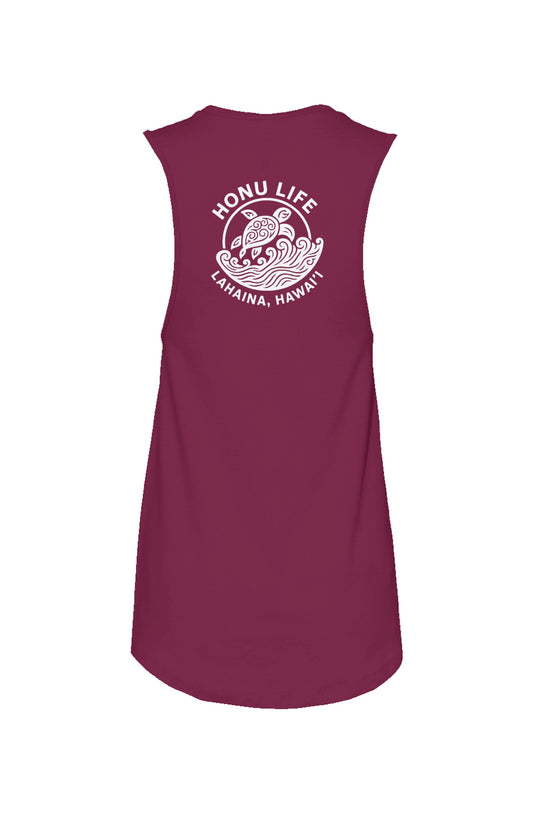 Turtle Honu Life Women's Cotton Tank