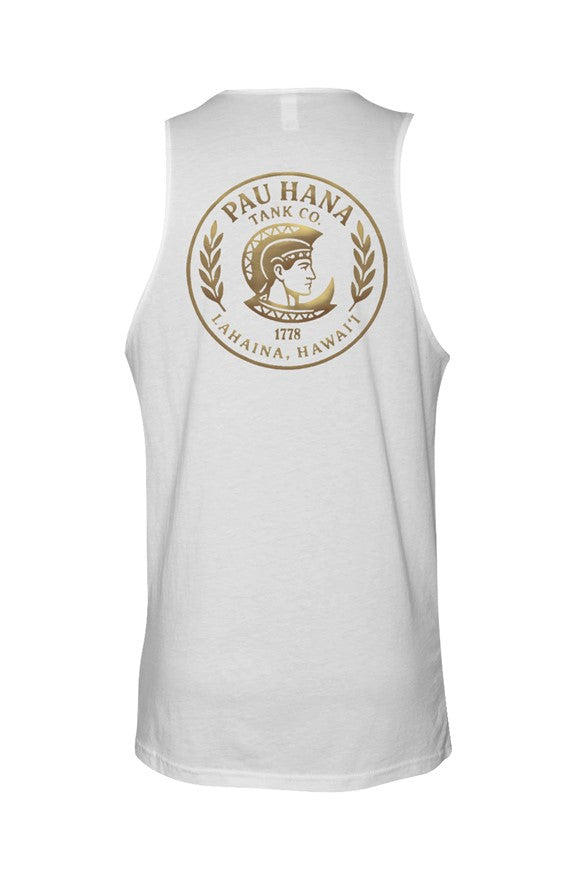Pau Hana Gold Cotton Tank