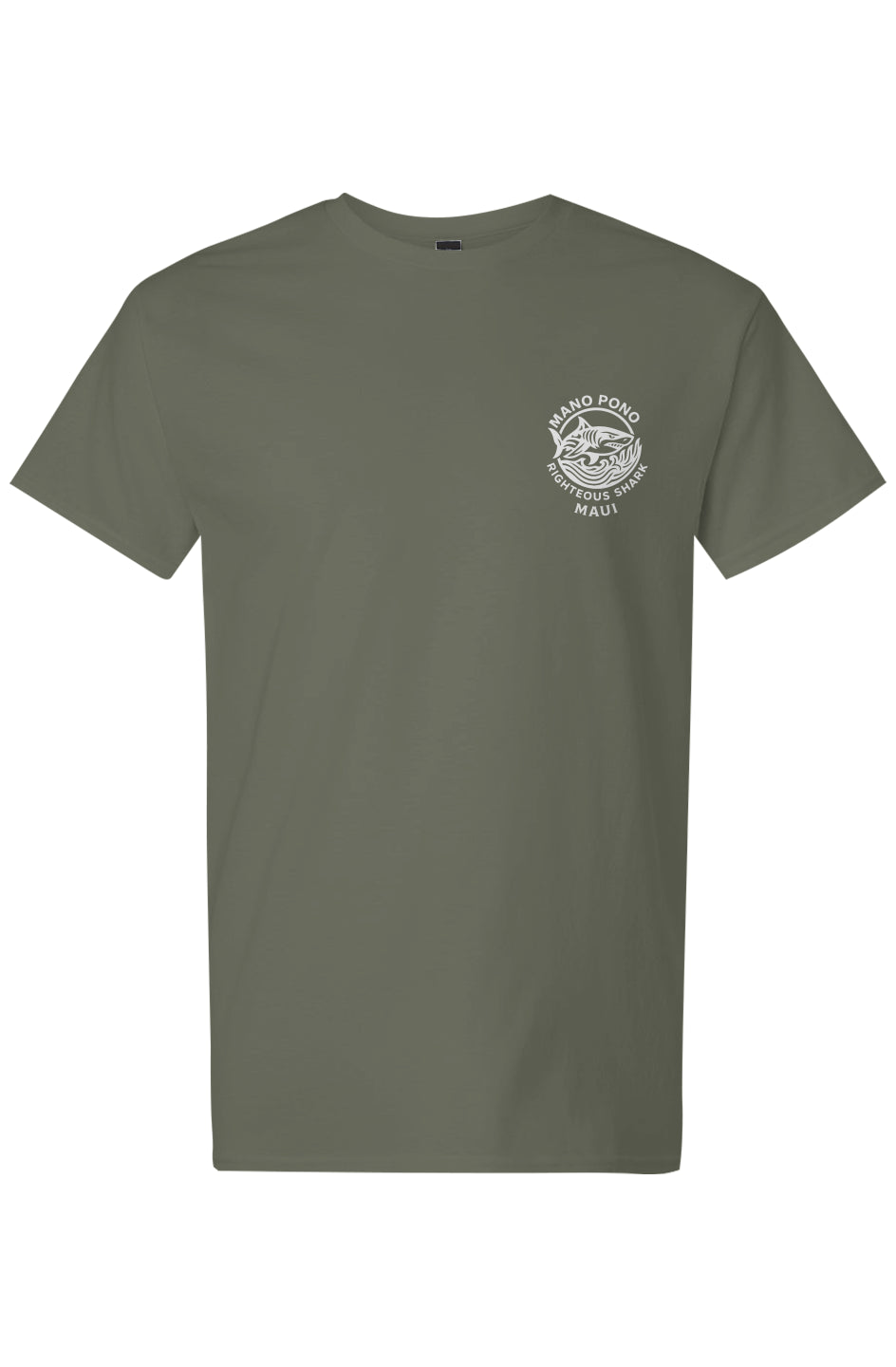 Men's Shark Mana Pono Righteous Shark Light Cotton T-Shirt