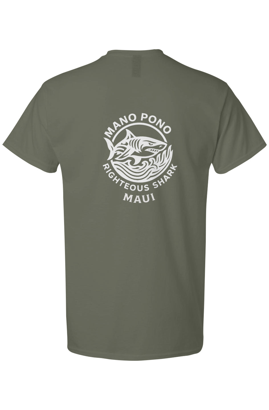 Men's Shark Mana Pono Righteous Shark Light Cotton T-Shirt