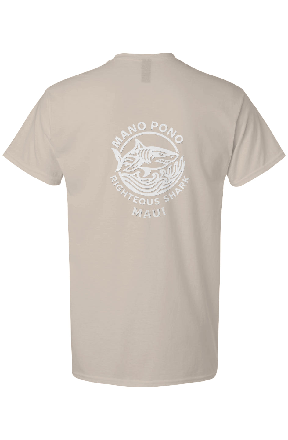 Men's Shark Mana Pono Righteous Shark Light Cotton T-Shirt