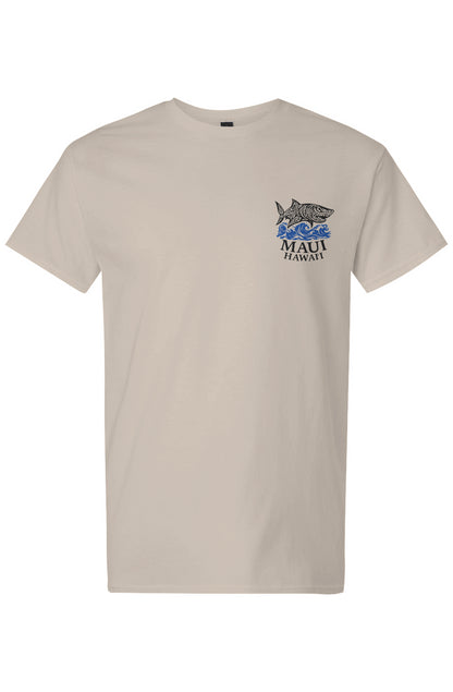 Men's Bad Ass Shark Light Cotton T-Shirt
