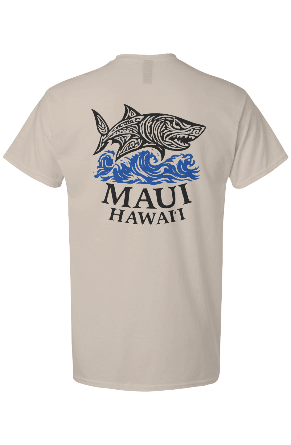 Men's Bad Ass Shark Light Cotton T-Shirt