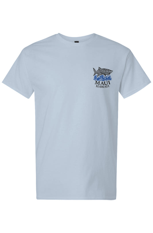 Men's Bad Ass Shark Light Cotton T-Shirt