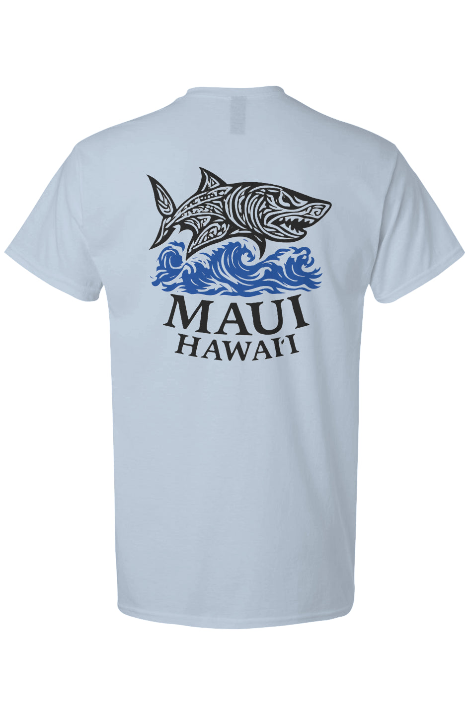 Men's Bad Ass Shark Light Cotton T-Shirt