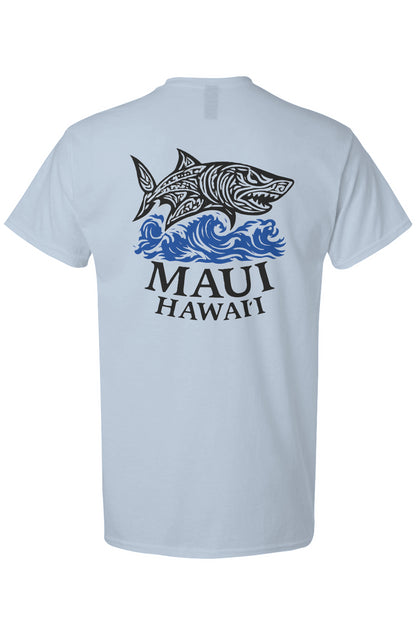 Men's Bad Ass Shark Light Cotton T-Shirt