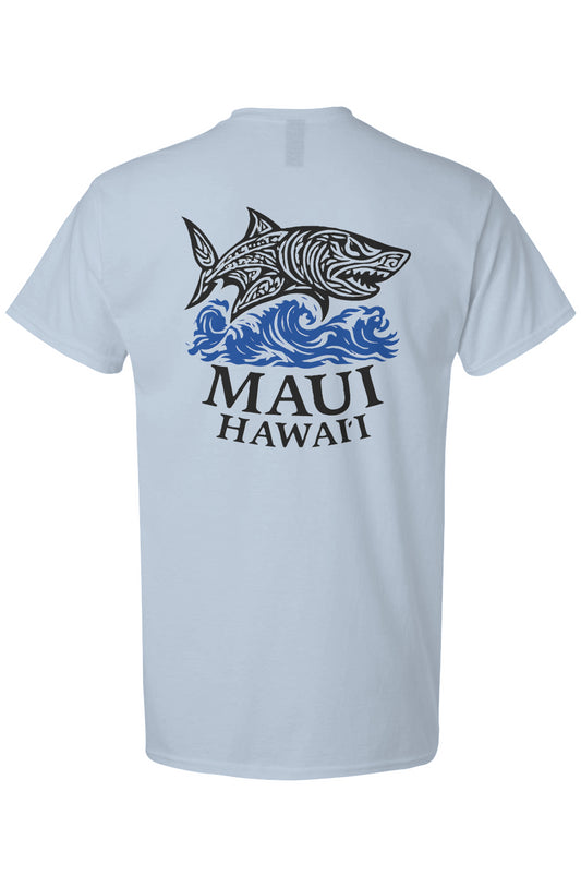 Men's Bad Ass Shark Light Cotton T-Shirt