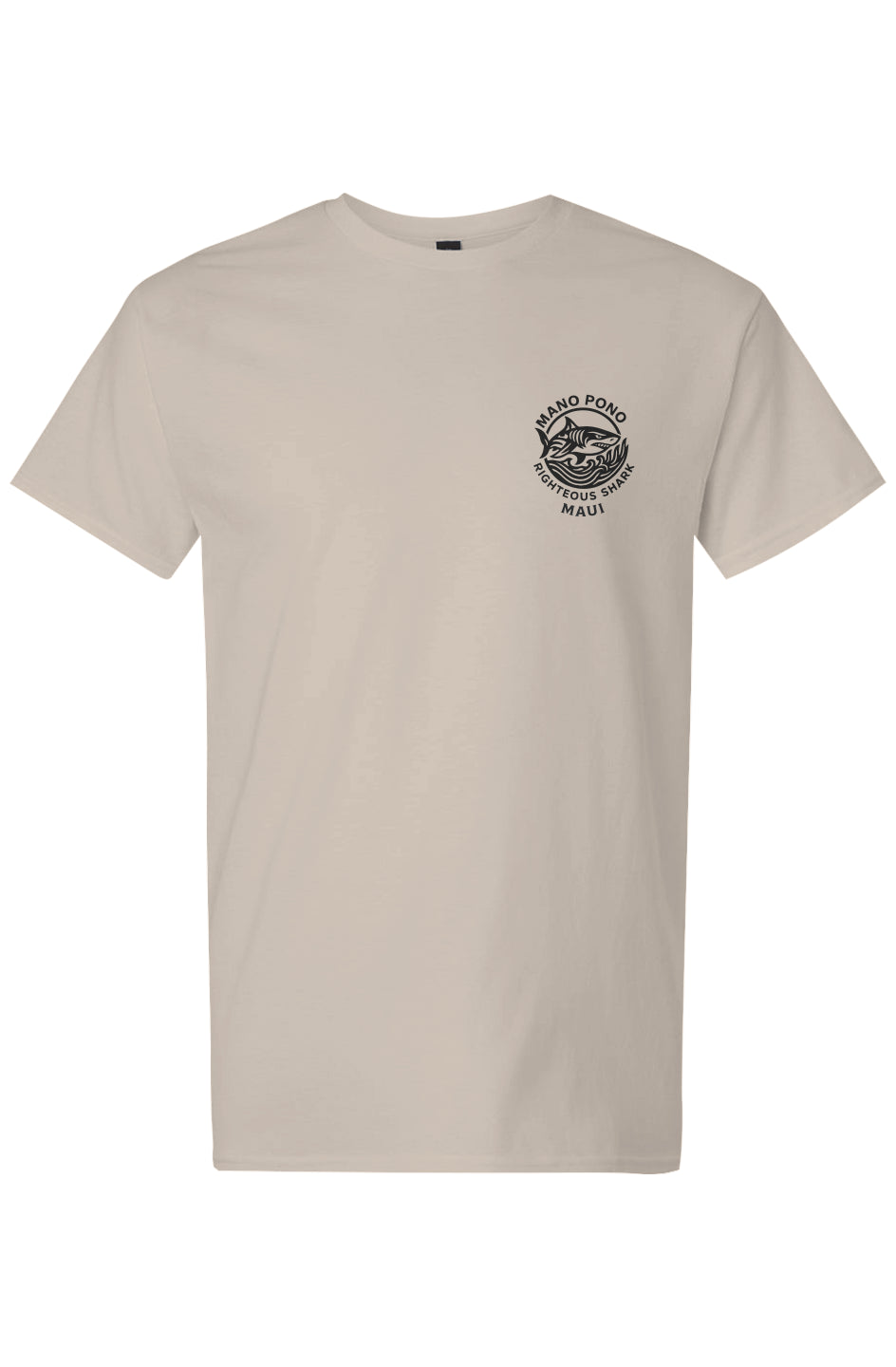 Mono Pono Righteous Shark Light Cotton T-Shirt