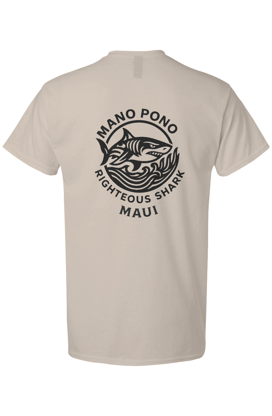 Mono Pono Righteous Shark Light Cotton T-Shirt