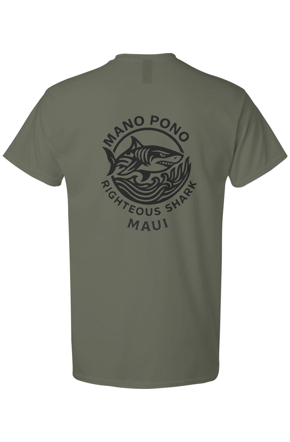 Mono Pono Righteous Shark Light Cotton T-Shirt