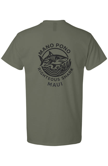 Mono Pono Righteous Shark Light Cotton T-Shirt