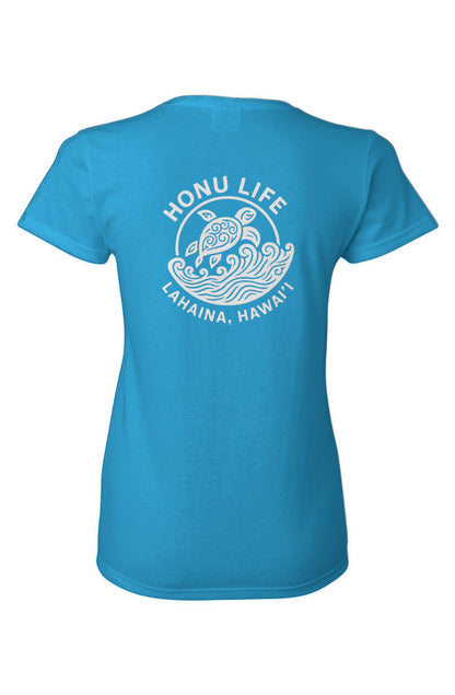 Women's Turtle Honu Life Heavy Cotton T-Shirt