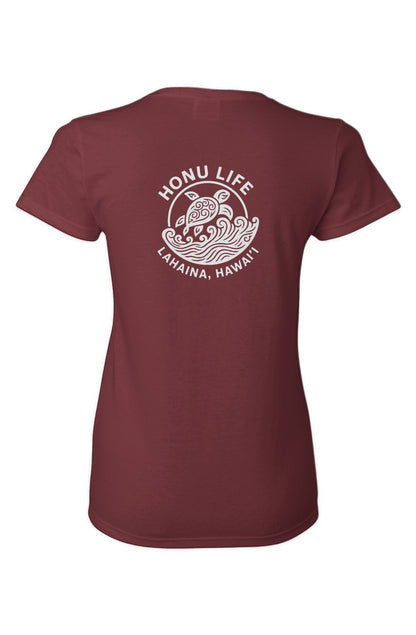 Women's Turtle Honu Life Cotton T-Shirt