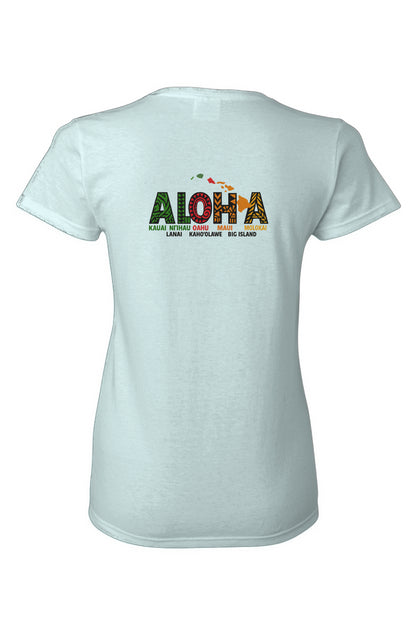 Women's Aloha Islands Cotton T-Shirt