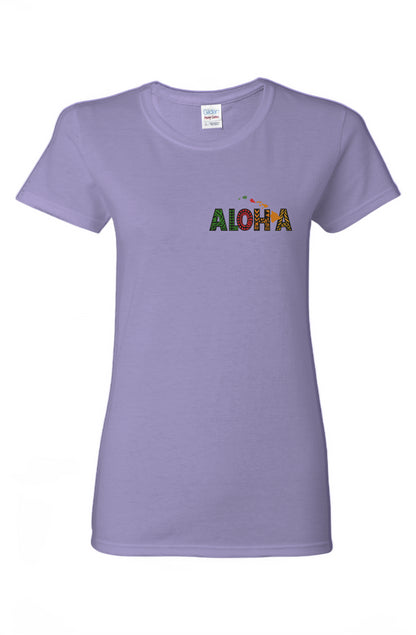 Women's Aloha Islands Cotton T-Shirt