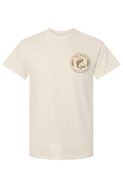 Unisex Pau Hana Gold on Dark Cotton T-Shirt