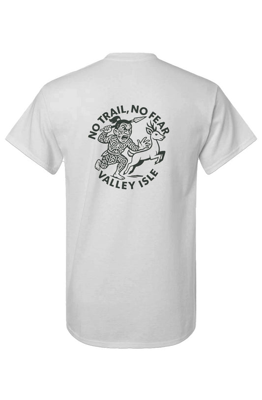 Unisex No Trail No Fear Cotton T-Shirt