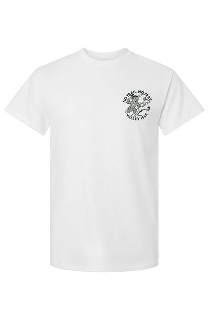Unisex No Trail No Fear Cotton T-Shirt