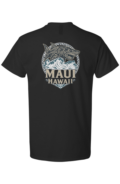 Men's Tribal Shark T-Shirt 100% Cotton
