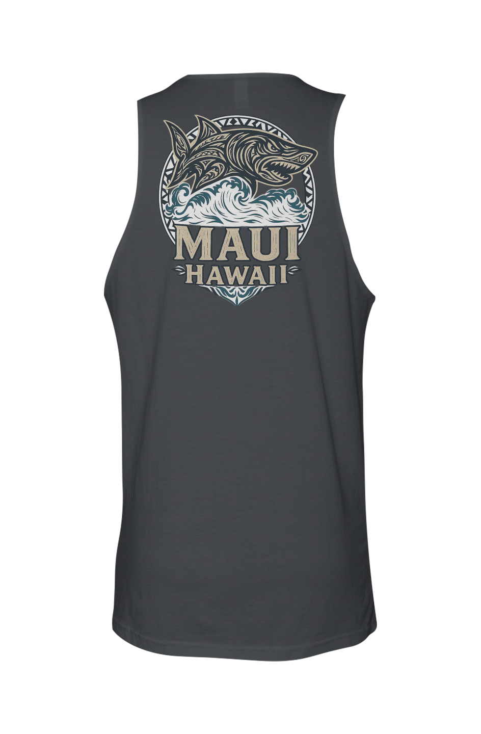 Men's Tribal Shark Tank Top 100% Cotton