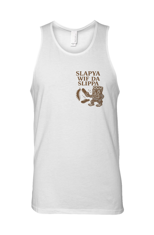 Men's Slapya Wiff Da Slippa Tank 100% Cotto