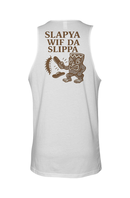 Men's Slapya Wiff Da Slippa Tank 100% Cotto