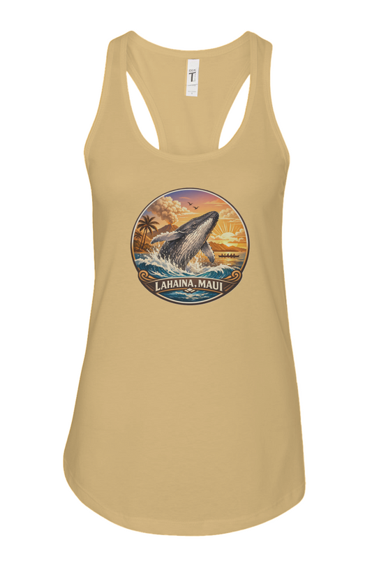 Women's Whale Racerback Tank