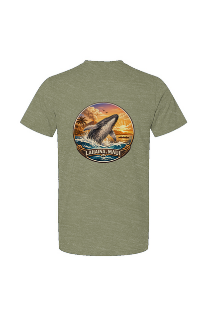 Unisex Tribal Whale Jersey Tee