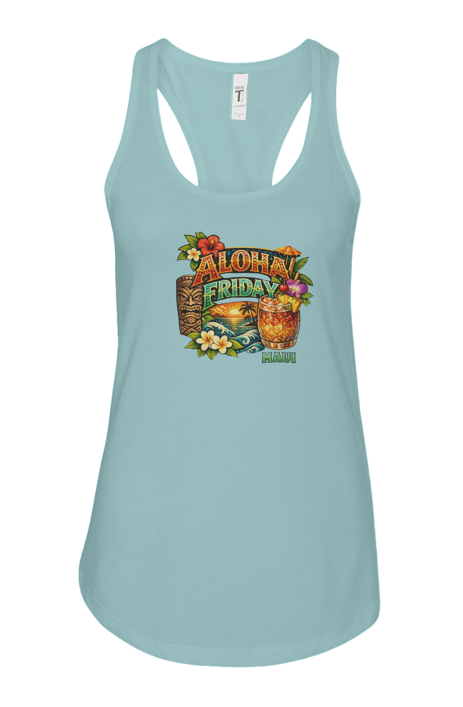 NEW - Women's Aloha Friday Racerback Tank