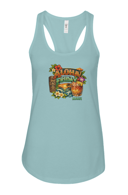 NEW - Women's Aloha Friday Racerback Tank